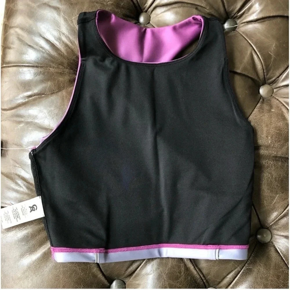 New Good American Electric Feel Ombre Contour Bra top sunset halter Racerback - Picture 11 of 16